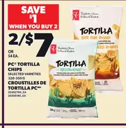 Independent City Market PC TORTILLA CHIPS, 320-350 G offer