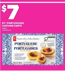 Independent City Market PC PORTUGUESE CUSTARD TARTS, 360 G offer