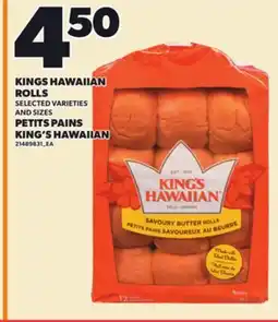Independent City Market KINGS HAWAIIAN ROLLS offer