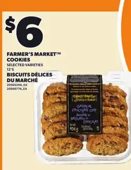 Independent City Market FARMER'S MARKET COOKIES, 12'S offer