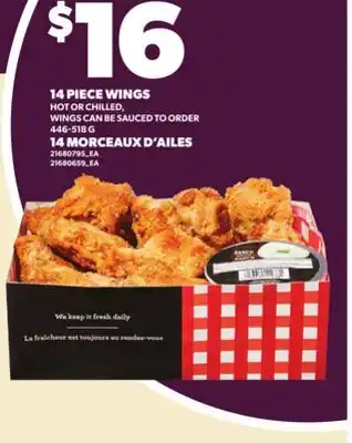 Independent City Market 14 PIECE WINGS, 446-518 G offer