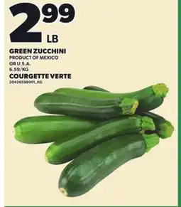 Independent City Market GREEN ZUCCHINI offer