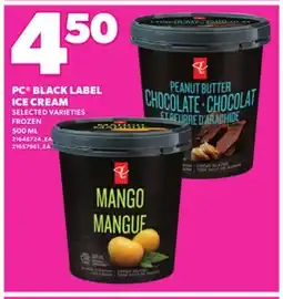 Independent City Market PC BLACK LABEL ICE CREAM 500 ML offer