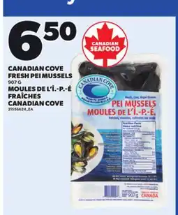 Independent City Market CANADIAN COVE FRESH PEI MUSSELS, 907 G offer