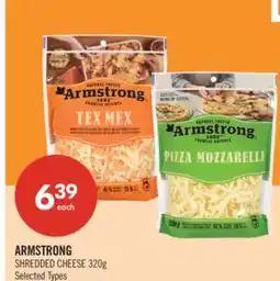 Shoppers Drug Mart ARMSTRONG SHREDDED CHEESE offer