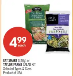 Shoppers Drug Mart EAT SMART (340g) or TAYLOR FARMS SALAD KIT offer
