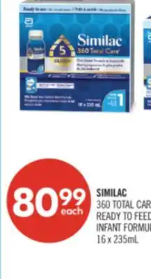 Shoppers Drug Mart SIMILAC 360 TOTAL CAR READY TO FEED INFANT FORMUL offer