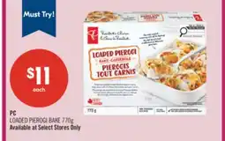 Shoppers Drug Mart PC LOADED PIEROGI BAKE 770g offer