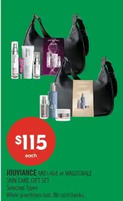 Shoppers Drug Mart JOUVIANCE ANTI-AGE or MAGISTRALE SKIN CARE GIFT SET offer