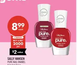 Shoppers Drug Mart SALLY HANSEN PURE NAIL ENAMEL offer
