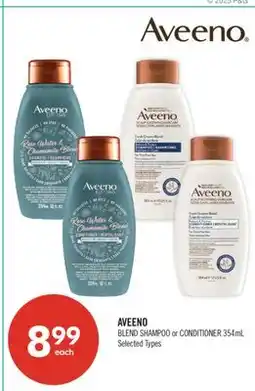 Shoppers Drug Mart AVEENO BLEND SHAMPOO or CONDITIONER offer