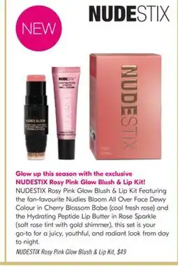 Shoppers Drug Mart NUDESTIX Rosy Pink Glow Blush & Lip Kit offer