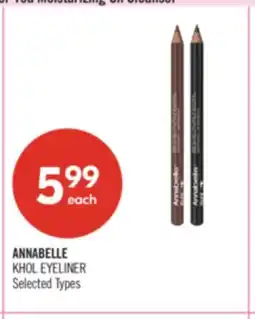 Shoppers Drug Mart ANNABELLE KHOL EYELINER offer