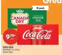 Shoppers Drug Mart COCA-COLA BEVERAGES offer
