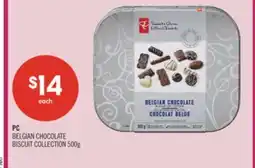 Shoppers Drug Mart PC BELGIAN CHOCOLATE BISCUIT COLLECTION offer