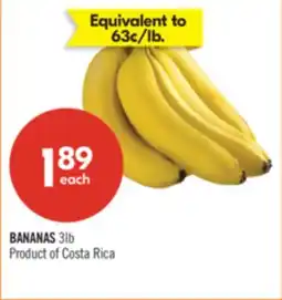 Shoppers Drug Mart BANANAS offer