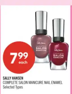 Shoppers Drug Mart SALLY HANSEN COMPLETE SALON MANICURE NAIL ENAMEL offer