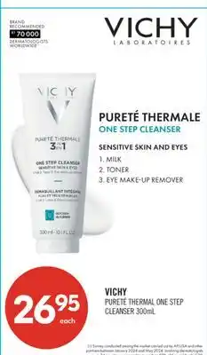 Shoppers Drug Mart VICHY PURETÉ THERMAL ONE STEP CLEANSER offer