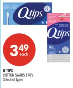 Shoppers Drug Mart Q-TIPS COTTON SWABS offer
