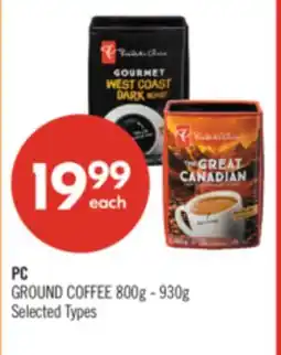 Shoppers Drug Mart PC GROUND COFFEE offer
