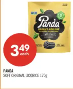Shoppers Drug Mart PANDA SOFT ORIGINAL LICORICE offer