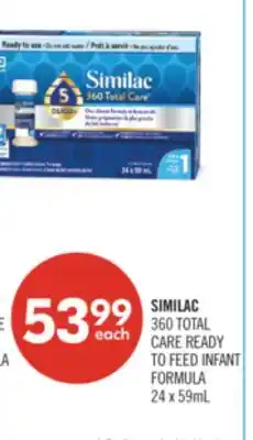 Shoppers Drug Mart SIMILAC 360 TOTAL CARE READY TO FEED INFANT FORMULA offer