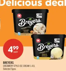 Shoppers Drug Mart BREYERS CREAMERY STYLE ICE CREAM offer