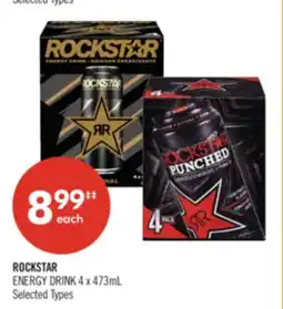 Shoppers Drug Mart ROCKSTAR ENERGY DRINK offer