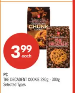 Shoppers Drug Mart PC THE DECADENT COOKIE offer