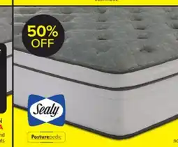 Leon's Sealy Posturepedic Correct Comfort 5 Medium Eurotop Queen Mattress offer