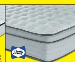 Leon's Sealy Essentials Remy II Firm Eurotop Queen Mattress offer