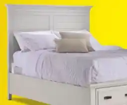 Leon's Charleston 3 - Piece Queen Storage Bed - Dove White offer