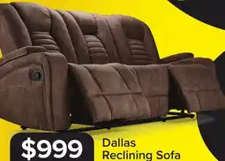 Leon's Dallas Reclining Sofa offer