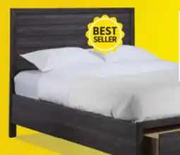 Leon's Miller 3-Piece Queen Storage Bed - Grey offer