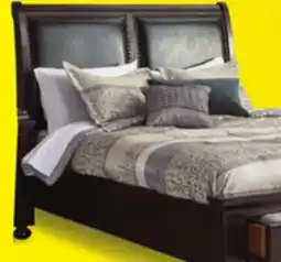 Leon's Chester 3-Piece Queen Storage Bed - Cherry offer