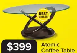 Leon's Atomic 48 Coffee Table - Brown Cherry offer