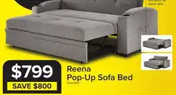 Leon's Reena Pop up Sofa Bed - Grey offer