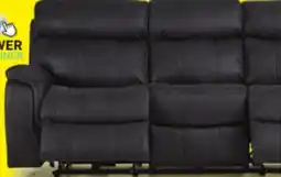 Leon's Haven Dual Power Reclining Sofa - Grey offer