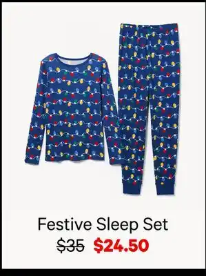 Joe Fresh Festive Sleep Set offer