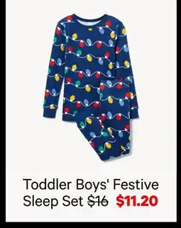 Joe Fresh Toddler Boys' Festive Sleep Set offer