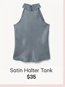 Joe Fresh Satin Halter Tank offer
