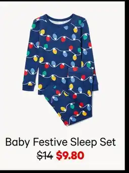 Joe Fresh Baby Festive Sleep Set offer