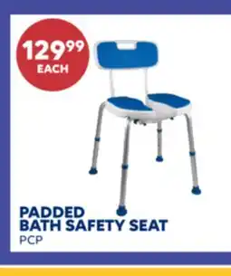 Wellwise by Shoppers PCP PADDED BATH SAFETY SEAT offer