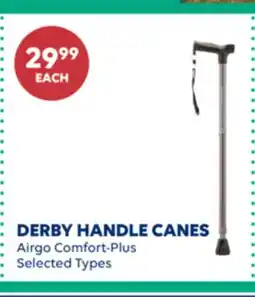 Wellwise by Shoppers DERBY HANDLE CANES Airgo Comfort-Plus offer