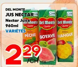 Marche Salaberry DEL MONTE JUS NECTAR offer