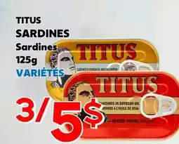 Marche Salaberry TITUS SARDINES offer