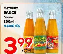 Marche Salaberry MATOUK'S SAUCE offer