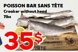 Marche Salaberry POISSON BAR SANS TÊTE offer