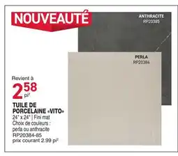 Matério TUILE DE PORCELAINE VITO offer