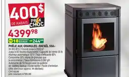 Matério POÊLE AUX GRANULES RAFAËL 55A offer
